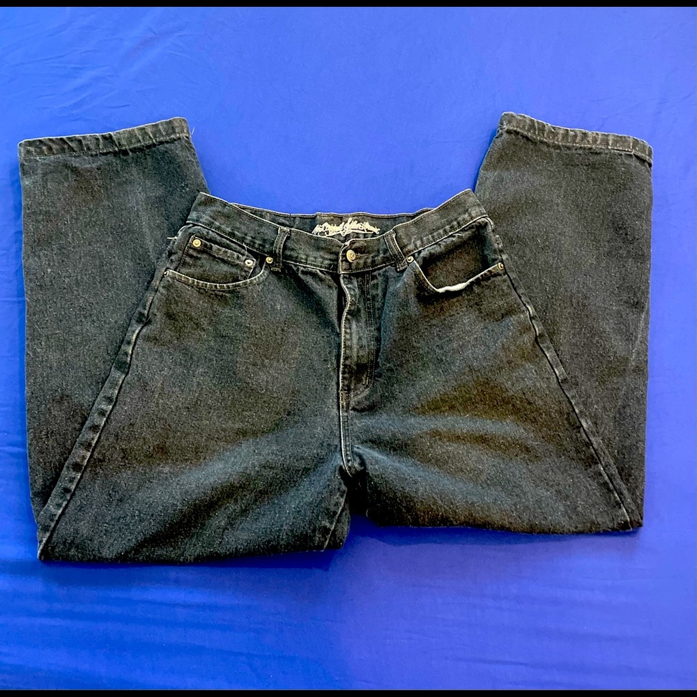 Mens Joker Brand Wide Leg Black Denim Jeans